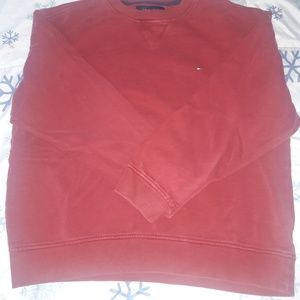 Tommy Hilfiger red sweat shirt